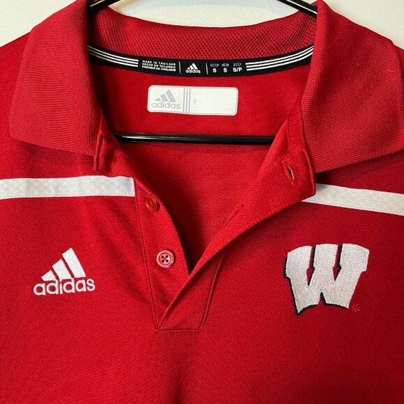 Adidas Wisconsin Badgers Polo - Picture 2 of 3
